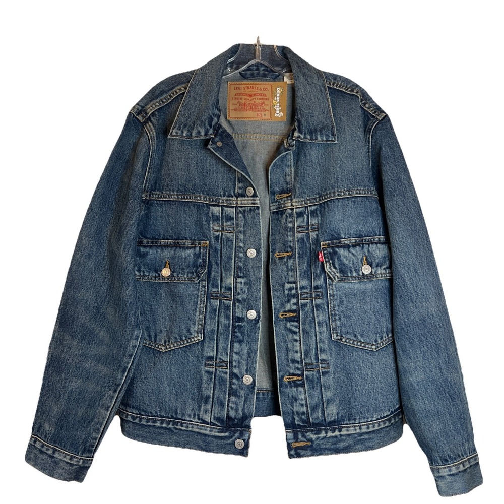 NEW Levi's Type I Denim Tears Trucker‎ African Diaspora Jacket Size Medium